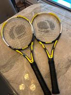 2 tennisrackets + bijhorende tas + ballen (startergewicht), Ophalen of Verzenden, Zo goed als nieuw, Racket, Overige merken
