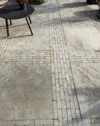 Tuintegels natuursteen Aziatisch hardsteen, Tuin en Terras, Tegels en Klinkers, Ophalen, Gebruikt, Gestraald, Terrastegels