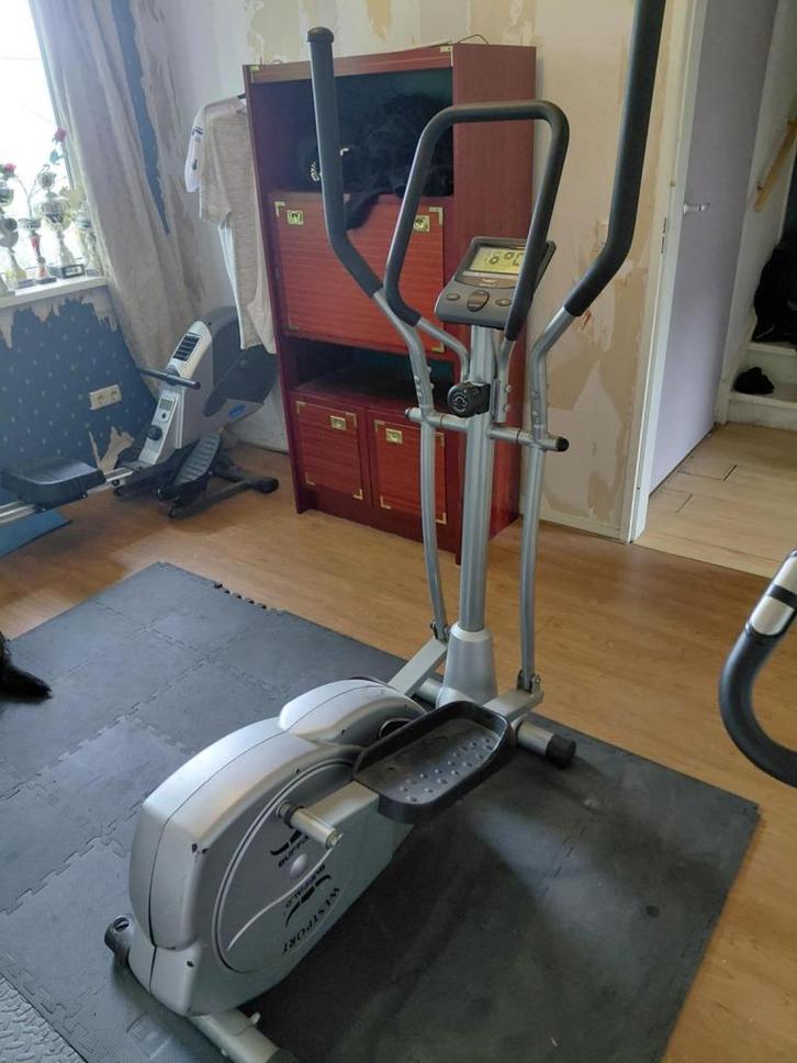 Roeitrainer Hometrainer Crosstrainer, Sport en Fitness, Fitnessapparatuur, Gebruikt, Overige typen, Armen, Benen, Borst, Buik