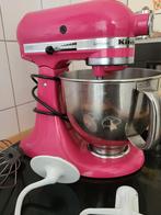 Kitchen Aid, roze keukenmixer, deegkneder, Ophalen, Zo goed als nieuw