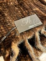 Nieuwe Nerts Stola Bruin - Arma Collection, Kleding | Dames, Ophalen of Verzenden, Nieuw