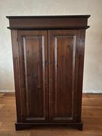 Computer Meubel - Donkerbruin Hout, Huis en Inrichting, Kasten | Computermeubels, Ophalen, Gebruikt, 70 tot 120 cm, 120 tot 170 cm