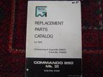 Norton Commando 850 MK III 1975 motorcycle parts catalog, Ophalen of Verzenden, Overige merken