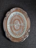 Vintage Keltum Serveerschaal Verzilverd+2 vaksschaal, Ophalen of Verzenden
