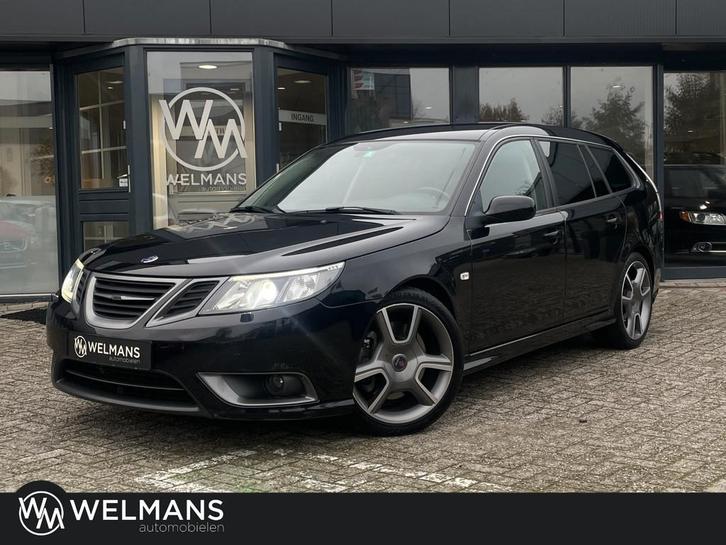 Saab 9-3 Sport Estate 2.8 T V6 Turbo X 280 pk Youngtimer | 1, Auto's, Saab, Bedrijf, Te koop, Saab 9-3, 4x4, ABS, Airbags, Airconditioning