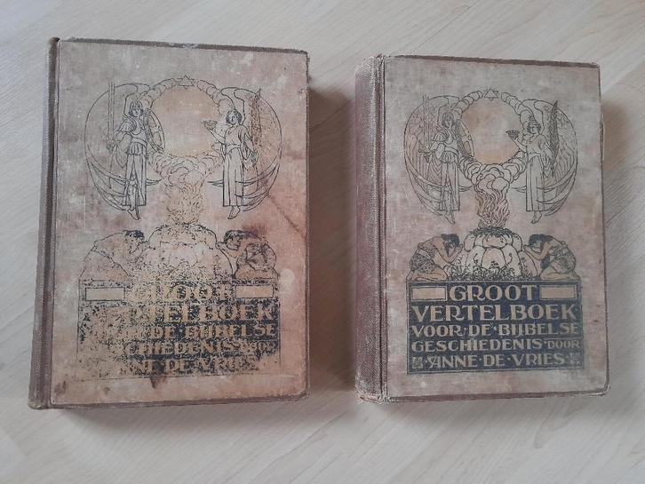 GROOT VERTELBOEK VOOR DE BIJBELSE GESCHIEDENIS Anne de Vries, Boeken, Godsdienst en Theologie, Gelezen, Ophalen of Verzenden