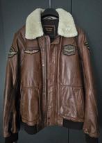 PME Hudson Bomberjack leer, Kleding | Heren, Ophalen, Zo goed als nieuw, Overige maten