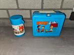 Vintage snoopy Charlie brown lunchbox drinkbeker, Ophalen of Verzenden