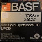 2x basf geluidsband 26,5 cm metalen spoel super Ferro LPR#v#, Ophalen of Verzenden, Onderdeel