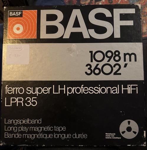 2x basf geluidsband 26,5 cm metalen spoel super Ferro LPR#v#, Audio, Tv en Foto, Bandrecorders, Onderdeel, Ophalen of Verzenden