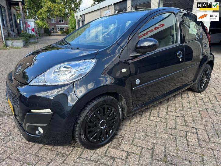 Peugeot 107 1.0 Envy AIRCO LED ORG 76545 KM NAP NW APK KLEIN, Auto's, Peugeot, Te koop, ABS, Airbags, Airconditioning, Centrale vergrendeling