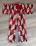 Antieke Japanse Kimono - Uniek Stuk!, Kleding | Dames, Maat 38/40 (M), Ophalen of Verzenden, Gedragen, Rood