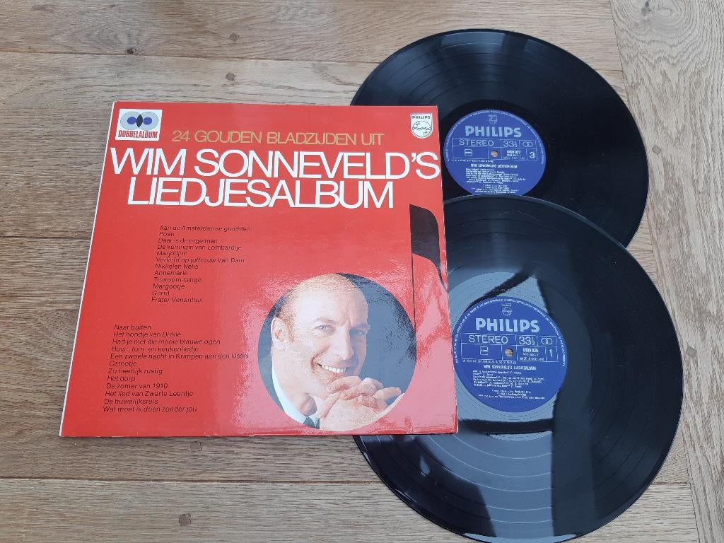 LP 45	Wim Sonnevelds liedjesalbum, Cd's en Dvd's, Vinyl | Verzamelalbums, Ophalen of Verzenden, Gebruikt, 12 inch, Nederlandstalig