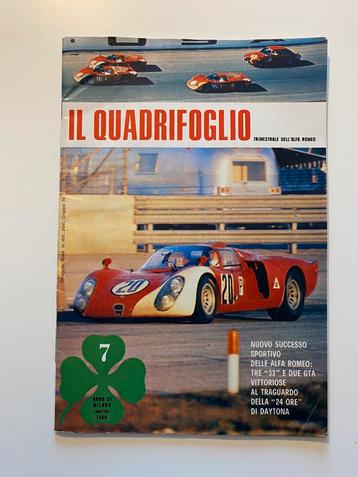 Alfa Romeo IL Quadrifoglio Nr.7. April 1968 beschikbaar voor biedingen