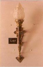 Frans antiek look appliek, Huis en Inrichting, Lampen | Wandlampen, Ophalen, Nieuw, Glas, Barok