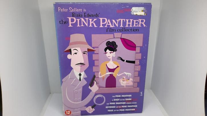 Peter Sellers Pink Panther Film Collection 6 DVD Boxset, Cd's en Dvd's, Dvd's | Komedie, Gebruikt, Overige genres, Boxset, Alle leeftijden