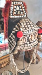 Traditioneel Oude Akha ceremoniële hoofdtooi uit Thailand, Ophalen of Verzenden