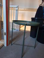 Bijzettafeltje GLADOM - olijfgroen, Huis en Inrichting, Tafels | Bijzettafels, Minder dan 55 cm, Gebruikt, Metaal of Aluminium