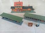 B#39 H0 Kibri 39507 'Station Dettingen' / Pola 555., Hobby en Vrije tijd, Modeltreinen | H0, Ophalen of Verzenden, Gebruikt, Brug, Tunnel of Gebouw
