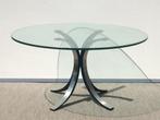 Vintage T69 by Osvaldo Borsani for Tecno hoge tafel XXL, Vintage Space Age, 100 tot 150 cm, Rond, Ophalen of Verzenden