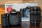 Te koop Canon EOS 70D + Canon EF-S 18-135 IS STM, Audio, Tv en Foto, Fotocamera's Digitaal, Spiegelreflex, 21 Megapixel, Canon