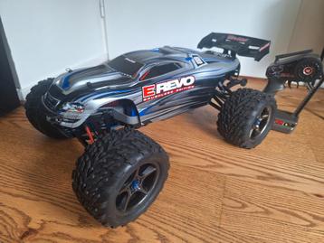 Traxxas E-Revo 4x4 geüpgrade - Zo goed als nieuw beschikbaar voor biedingen