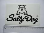 sticker SALTY DOG origineel kleding merk logo buldog retro, Verzamelen, Merk, Verzenden