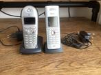 KPN Chicago 500E telefoon draadloos vaste lijn, Ophalen of Verzenden, Gebruikt, 2 handsets, Stralingsarm