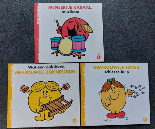 3 deeltjes Meneertje/ Mevrouwtje ( uitgave Emte), Boeken, Kinderboeken | Baby's en Peuters, Zo goed als nieuw, Ophalen of Verzenden