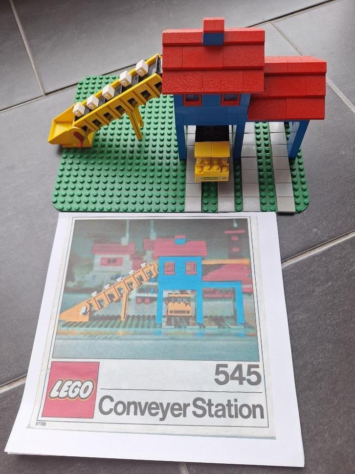 LEGO 545-2 - Conveyer Station (1973), Kinderen en Baby's, Speelgoed | Duplo en Lego, Gebruikt, Lego, Complete set, Verzenden