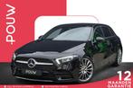 Mercedes-Benz A-klasse 180 136pk Premium Plus | 19'' Velgen, Auto's, Mercedes-Benz, Gebruikt, 4 cilinders, Zwart, Bedrijf