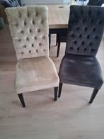 10 eetkamerstoelen, Huis en Inrichting, Ophalen, Gebruikt, Grijs, Vijf, Zes of meer stoelen