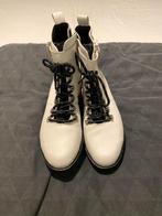 Boots Witte Maruti ledere veterboots Micky., Ophalen of Verzenden