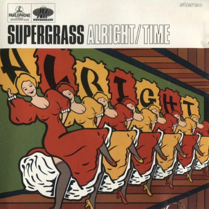 SUPERGRASS - alright CD MAXI SINGLE, Cd's en Dvd's, Cd Singles, Zo goed als nieuw, Rock en Metal, Maxi-single, Ophalen of Verzenden