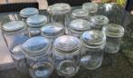Weck/inmaakpotten glas 14x  nu €10.00!, Huis en Inrichting, Ophalen, Zo goed als nieuw, Glas, Pot, Bus of Blik