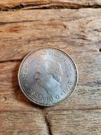 1970 Zilveren 10 Gulden - Nederland Herrijst, Postzegels en Munten, Munten | Nederland, Koningin Juliana, Zilver, Ophalen of Verzenden