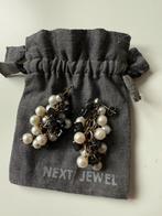 NEXT JEWEL, zilveren oorstekers met echte parels, Hangers, Nieuw, Ophalen of Verzenden, Met edelsteen