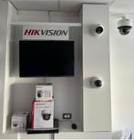 Hikvision cameraset 6MP POE IP Set  8CH NVR Incl 2TB, Audio, Tv en Foto, Videobewaking, Nieuw, Buitencamera, Ophalen of Verzenden