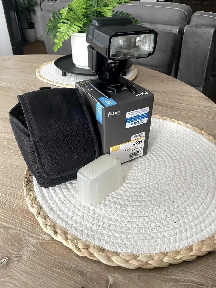Nissin i60a flitser voor Sony, Audio, Tv en Foto, Fotografie | Flitsers, Zo goed als nieuw, Overige merken, Kantelbaar, Ophalen of Verzenden