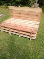 Pallet Bankje - Tuinmeubel, Ophalen, Gebruikt, Hout