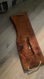 Robuste landelijk sobere borrel plank van hout, Motoren, Ophalen of Verzenden