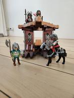 Playmobil 4837 katapult met gevangenis, Ophalen, Zo goed als nieuw, Complete set