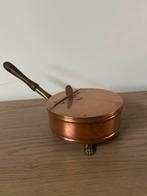 Ouderwets koperen pannetje met deksel, Ophalen of Verzenden