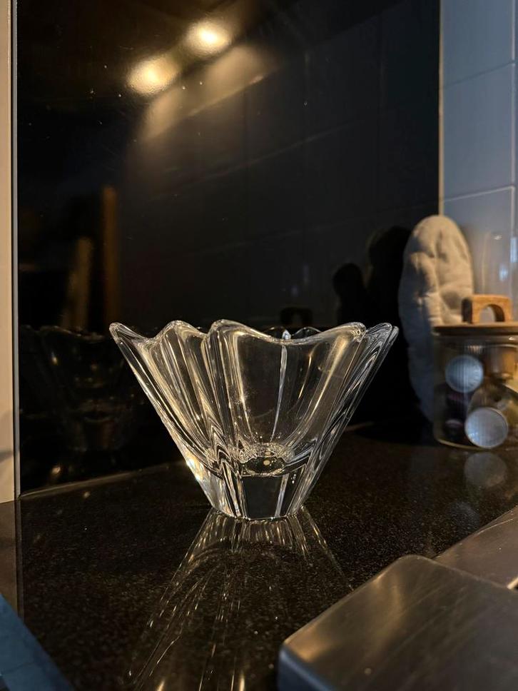 Kristallen vintage schaal “Orion” van Lars Hellsten Orrefors, Antiek en Kunst, Antiek | Glas en Kristal, Ophalen
