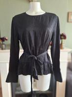 Sandro prachtige stijlvolle zwarte top mt 3 M 38 gratis verz, Kleding | Dames, Tops, Maat 38/40 (M), Verzenden, Zwart, Sandro