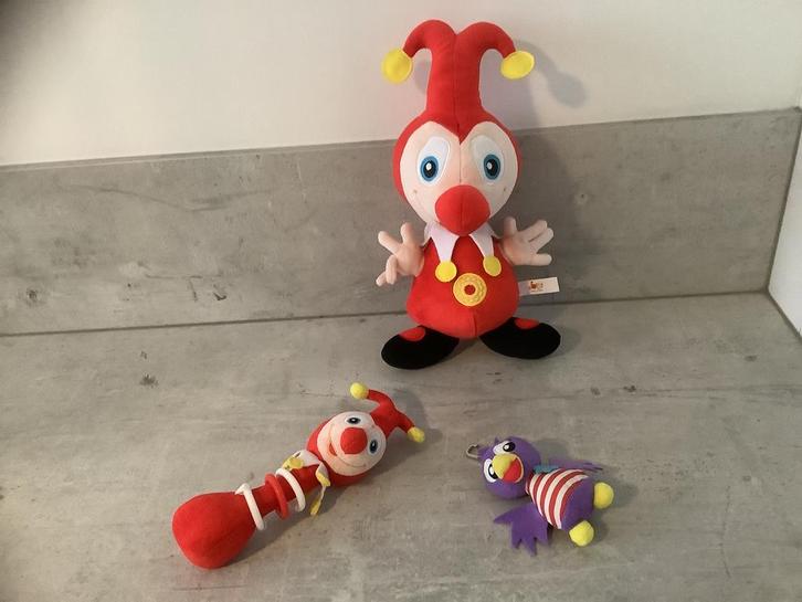 Efteling - Jokie Knuffel/ Jet Sleutelhanger/Jokie Rammelaar, Verzamelen, Efteling, Zo goed als nieuw, Overige typen, Ophalen of Verzenden