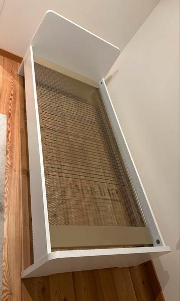 Ikea Askvoll bed 90x200 + Auping spiraalbodem - afbeelding 2