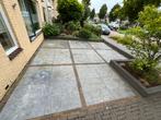 Betontegels antraciet 80x80x3cm en stapelblokken 60x15x15, Tuin en Terras, Ophalen, Zo goed als nieuw, Overige materialen