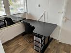 IKEA Galant  groot bureau., Ophalen, Gebruikt
