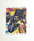 Herman Brood litho Little richard bieden, Ophalen of Verzenden